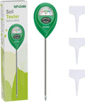 Soil Moisture Meter For Houseplants And Pots Quick Watering Guide Easy Plant Care Tool With Probe Green Moisture Sensor