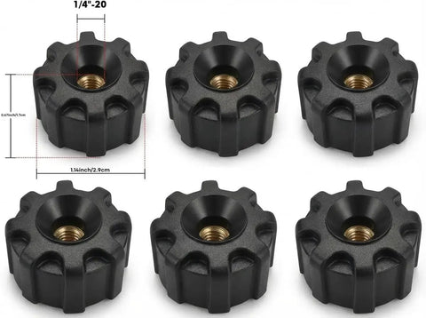 Kickass 1002 Pieces Stainless Steel Kayak Track Nuts Paired With Quarter Twenty T Slot Screws For Canoe Boat Rail Hardware No Sweat Heavy Duty Outdoors, black plastic kayak track nuts.