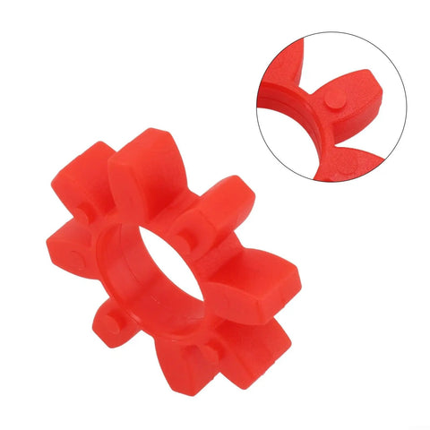 Flexible Coupling Insert for Industrial Machinery Drives and GR Series Models GR14 to GR125, Durable Urethane Core for Heavy Duty Conveyors, Pumps, and Rotating Equipment, High Strength Power Transmission Solution, red GR28 polyurethane coupling insert