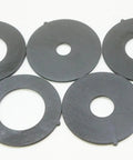 Rock Solid Insert Ring Set For Router Table Upgrade Hella Durable five black insert rings 0.5 to 1.5 inches for woodworking.