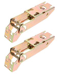 Close-up of 2 Sets No Sweat Heavy Duty Refrigerator Door Hinge Kit With Outer Shell For Left And Right Sides Spring Hinges Replacement