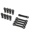 Losi Rod End Drag Link Sway Bar Link LMT LOS244011 For Electric RC Car And Truck Replacement Parts Durable Black Upgrade Kit