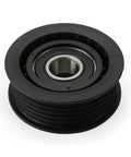 Heavy Duty Timing Belt Tensioner Pulley For Dodge Charger And Chrysler 200 With Jeep Ram 3.6L V6 Engine Fits Drive Idler Serpentine Belt Kit Part Number 15759769 Guaranteed Smooth Ride black steel pulley