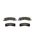 Ceramic Front Disc Brake Pad Set EC1731 For Mitsubishi Mirage Quiet OE-Style Fit Daily Driver Reliability Low Dust