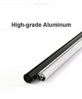 High-grade Aluminum tube construction for Adjustable Rolling Laptop Desk With Spacious Aluminum Top And Quick Height Adjustments.