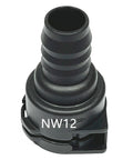 NW12 Quick Connect Coolant Hose Fitting And Heater Hose Connector with 12mm inner diameter for quick leak sealing.