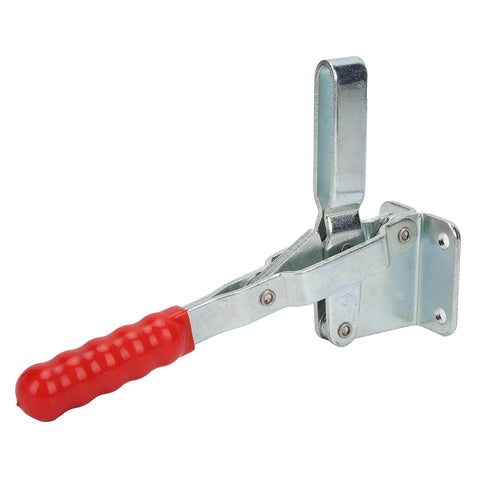 Built Tough Quick Release Vertical Toggle Clamp For Woodworking Jigs And Fixtures, 370Kg Clamping Force, Galvanized Steel Build
