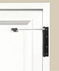 Heavy Duty Stainless Steel Door Closer For Home Use With Safety Spring Adjustable Closing And Catch Speed on door frame