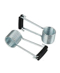 Self Closing Door Hinge With Torsion Spring For Smooth Self Closing Action Universal Butterfly Shape Pin Fits Most Standard Doors Two Pack Door Hardware