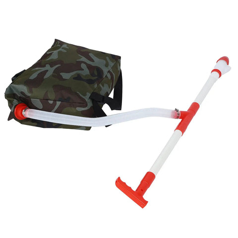 Handheld Manual Fertilizer Spreader With Bag For Farm Crops Like Corn Vegetables Sugar Cane And Fruit Trees Increases Productivity