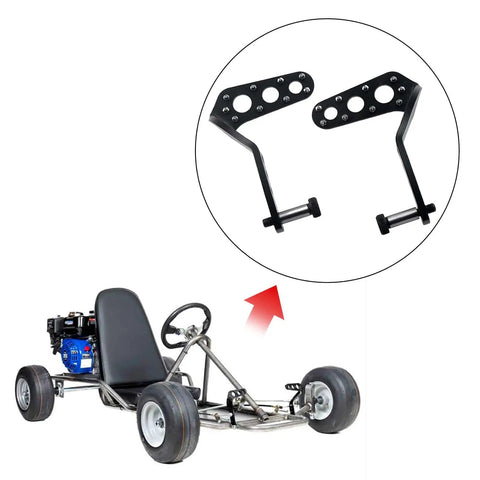 Heavy Duty Pedal Kit With Cleat For Universal Go Kart Built To Last Fit Predator 196cc 212cc 6 5hp Manco Yerf Dog Kandi Road Rocket