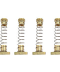 4Pcs T8 Anti Backlash Spring Loaded Nuts For Z Axis Upgrade Eliminate Play And Improve Motion For Ender 3 3S 3 Pro And CR 10 Brass Lead Screw Nut Kit Durable No Fuss Install