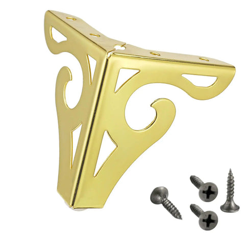 Iron Triangular Furniture Legs Replacement For Tables, Cabinets, Bookcases, Wardrobes, And Chairs, Dope Rustproof Metal Feet With Easy Install