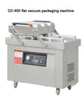 Heavy Duty Commercial Double Chamber Vacuum Sealer Automatic Food Packer With Dual Copper Motors Built Like A Tank Kitchen Workhorse for flat bags.