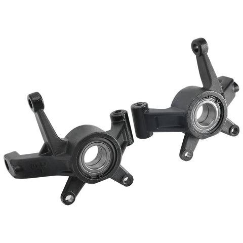 Beefed Up 4WD Rear CV Axle Shaft And Suspension Brake Kit For ATV UTV Go Kart Quad Buggy Golf Cart knuckles with bearings visible