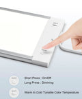Under Cabinet LED Lighting Kit With 5 Color Temperatures Mesh App DIY Control 14W 920 Lumens ETL Listed Linkable touch control panel