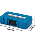 Blue carrying case for 13 Piece Impact Bolt And Nut Remover Set With Hex Adapters For Stubborn Bolts Nut Extractor Socket Kit.
