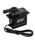 Get Your RC Projects Locked In With This Beast Mode 25kg Digital Servo Featuring Hella Torque Rock Solid Full Metal Gears Waterproof Coreless Motor And Precise Angle Control For Serious Bot Builds, close-up of digital servo with black casing and control arm.