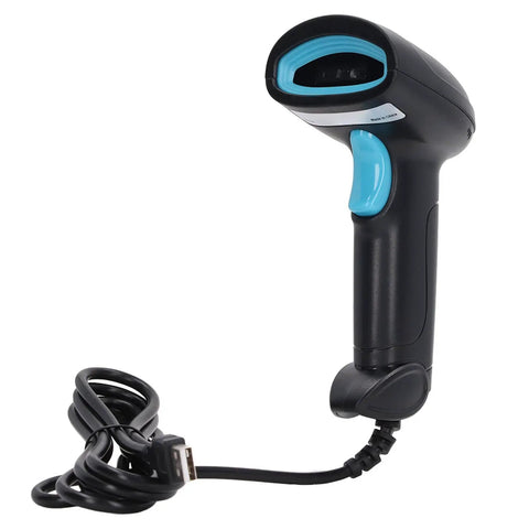 1D Barcode Scanner USB Wired Workhorse For Quick Checkout And Inventory Fast Decoding Accurate 1D Reading