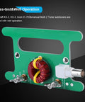 9 To 1 Balun For Amateur Radio Wearable Green Compact Portable Antenna Accessory circuit board close-up with coil