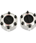 One Pair 28 Spline Manual Locking Hubs Replacement For Nissan Frontier, Pathfinder, Xterra, Titan, And D21 1990-2004 Front Axle Lock Hubs