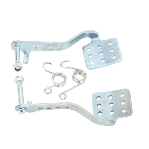 Go Kart Pedal Kit With Anti Slip Brake And Throttle Pedals, Return Springs, Universal Fit For Predator Engines, Steel Material