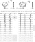 Massive M3 To M20 Assortment Kit Set With 340 And 910 Pieces dimensions chart for snap rings and external circlips in black steel