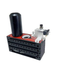 Multi Stage Vacuum Generator With Built In One Way Valve For Pneumatic Systems And Includes Essential Accessories Workhorse Industrial Vacuum Pump For Strong Suction Easy Integration And Precise Control, side view