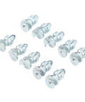 Tire Thread Studs Set With Tungsten Steel Screws 50 Piece Silver Finish for Off Road Vehicles