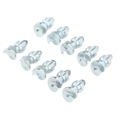 Tire Thread Studs Set With Tungsten Steel Screws 50 Piece Silver Finish for Off Road Vehicles