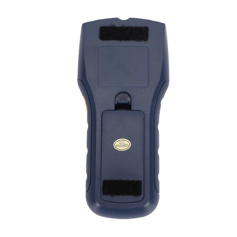 FTVOGUE Stud Finder Wall Scanner, with Smart Chip LCD Display, showing rear side with quality assurance seal.