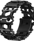 All In One Multitool Bracelet For Men With Pry Tool And Bottle Opener, 29 In 1 Stainless Steel Wristband For Outdoor Travel And Everyday Carry