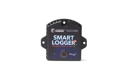 Concrete Moisture Test Starter Kit With L6 Smart Sensors And Fahrenheit Reader ASTM F2170 Compliant, Ideal For Contractors And Flooring Pros, Includes 5 L6 Sensors, 2 Smart Logger V2 Humidity And Temperature Recorders, Drill Bit, Insertion Tool, Case. Black Smart Logger V2 sensor module
