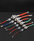 High Power Diode Stud Mount For Welding Machines Generators 1600V Brass Terminal, various sizes with colored leads on a dark background.