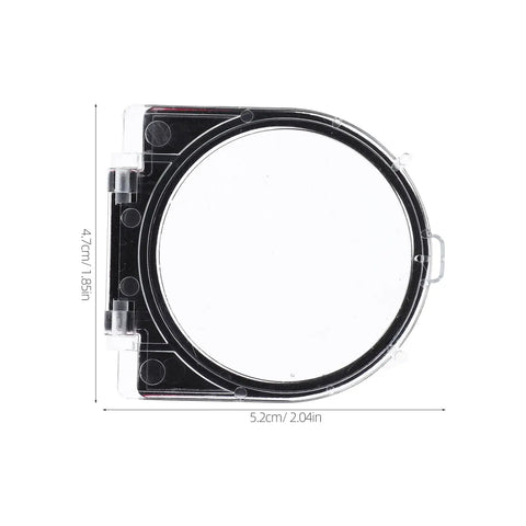 Clear Push Button Switch Protector Guard No Sweat Easy Install Safety Cover dimensions 5.2x4.7 cm