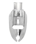 Universal Steel Coping Foot For Jig Saws delivers dead on bevel cuts, plated steel design for smooth curly molding tracing.