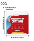 Transparent Waterproof Sealant For Wall And Roof Repair Adhesive That Handles Heavy Rain And Standing Water Like A Boss While Guarding Concrete Metal And Tiles Forever, 100G packaging.