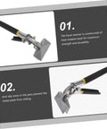 Heavy Duty Hand Seamer And Metal Bending Pliers For Standing Seam Roofing Edge Form Tool with heat-treated steel construction