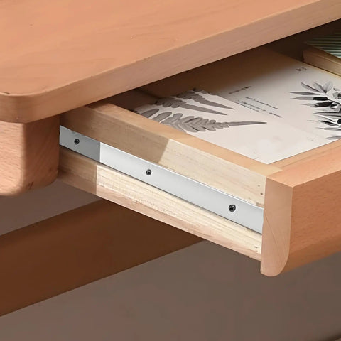 Two Pack 16 Inch Bottom Mount Drawer Slides For Cabinet And Furniture With Detachable Rails And Heavy Duty Ball Bearing