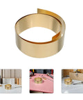 Thin Brass Sheet Roll And Brass Foil For DIY Jewelry Making And Craft Projects With High Thermal Conductivity And Wear Resistance For Mechanical Parts Decorative Projects Garden Crafts And Grounding Uses, coiled brass strip