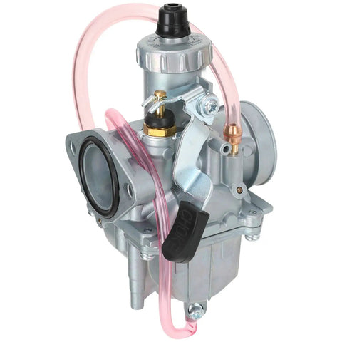 VM22 Carburetor Kit Replacement For Predator 212cc 196cc 224cc Engines And GX160 GX200 Coleman CT200U with visible pink hoses