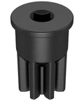 Close-up of Engine Barring Socket Wrench Tool For CAT And Mack Engines, 8-spline heavy duty pro grade, front view.