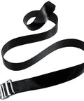 Vinyl Gait Belt Transfer for 60 Inch Assistance Devices with Metal Buckle, Durable Safety Belt for Elderly and Pediatric Caregivers