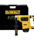 Heavy Duty Rotary Hammer Drill Combo Kit With Sds Max Chuck Active Vibration Control For Badass Concrete Drilling Built Tough For Jobsite Grind And Zero Fuss in yellow with carrying case.