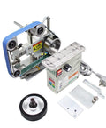Heavy Duty 550W Belt Sander With Brushless Motor And 762x25 Mm Sanding Belt, showing the motor and pulleys for precise use.