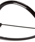 Black Full Brim Hard Hat Adapter For Dielectric Safety Gear, Durable US Made Upgrade For Contractors And D I Y Pros