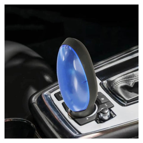Three Pack Gas Saver For Vehicles, Plug And Play Fuel Efficiency Kit with blue LED installed in car console