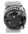 Front view of High Output 220Amp 12V Alternator Replacement For Dodge Charger Challenger And Chrysler 300 V8 5.7L 6.2L 6.4L 2011 Through 2018