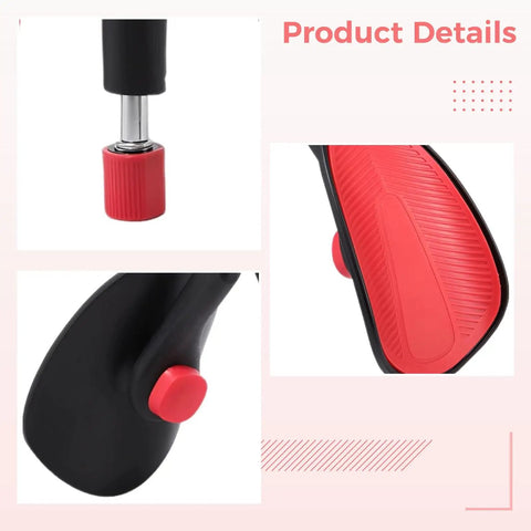 Pelvic Floor Strength Trainer For Women And Men Kegel Exerciser and Inner Thigh Toner, detailed close-up components