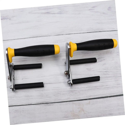 Straight Up Heavy Duty Drywall Lifter For Moving Gypsum Panels And Tile No Sweat Maneuvering handles with rubber grips and steel frame.